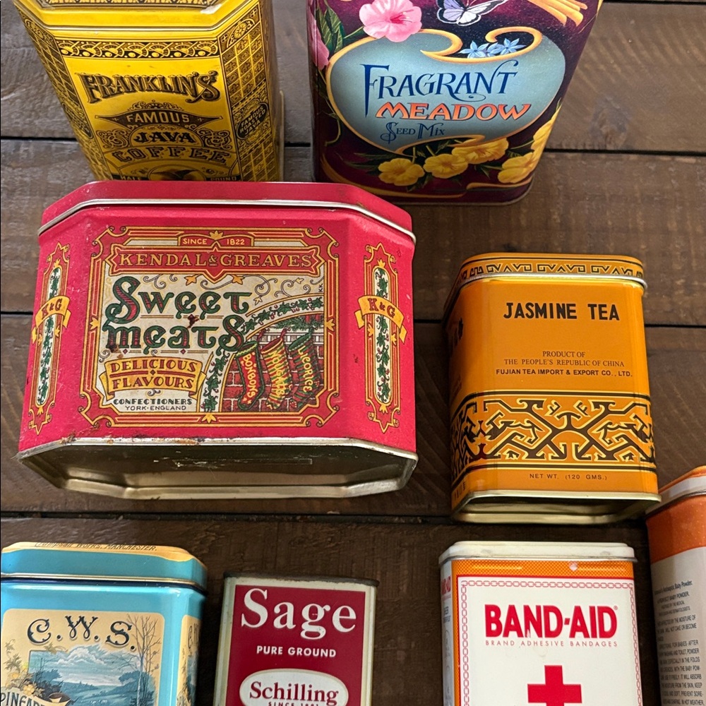 Tin Container Collection - Picture 4 of 8